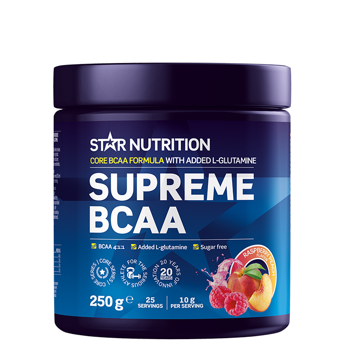 6692R_Star-Nutrition_Supreme-BCAA-raspberry-peach_250g_Maj20