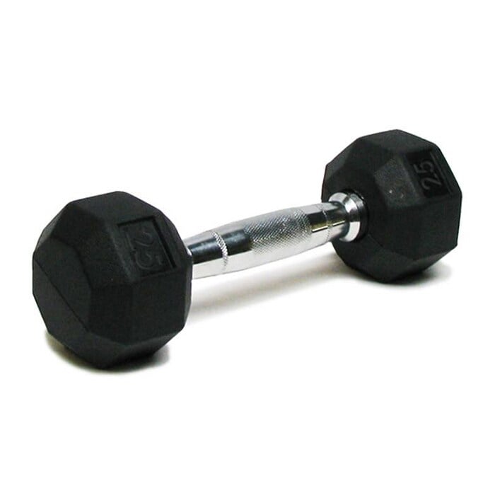 1091-20r_deluxe_rubber_dumbbell