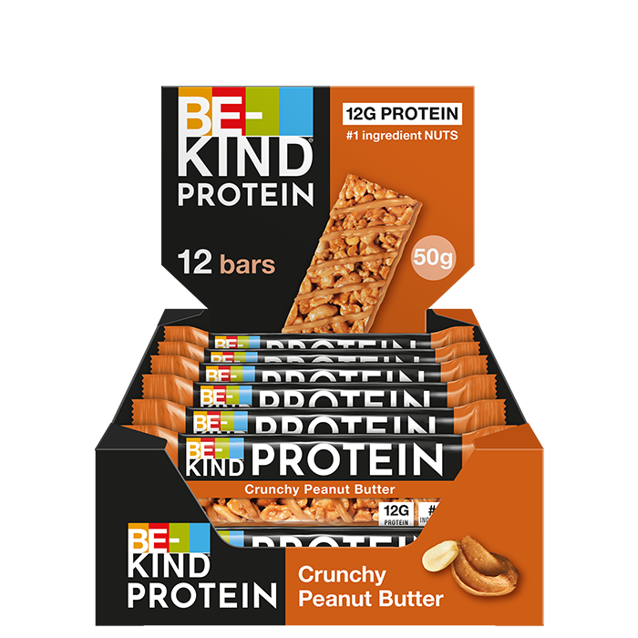 12-x-BeKind-Protein-Bar-50-g-Crunchy-Peanut-Butter